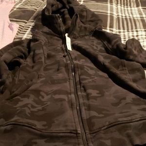 Size 12 Camo Scuba Hoodie